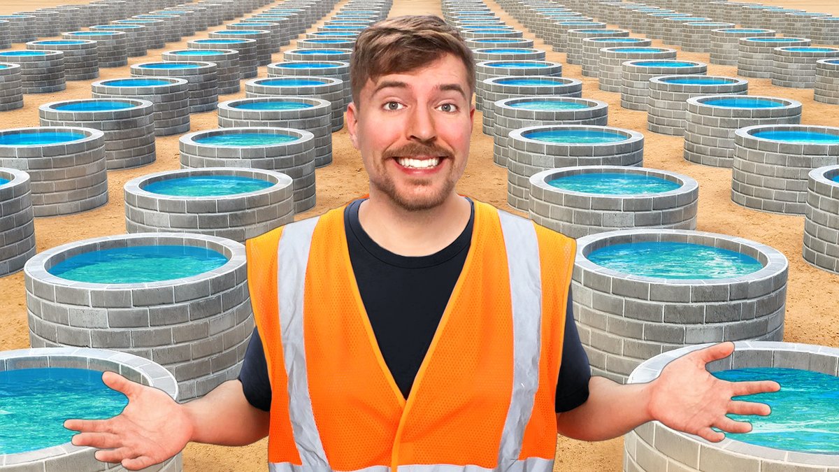 I built 100 wells in Africa to provide clean drinking water for up to 500,000 people! This is one of my favorite videos I’ve ever made 🥰 (all ad rev will go towards getting people in need water)