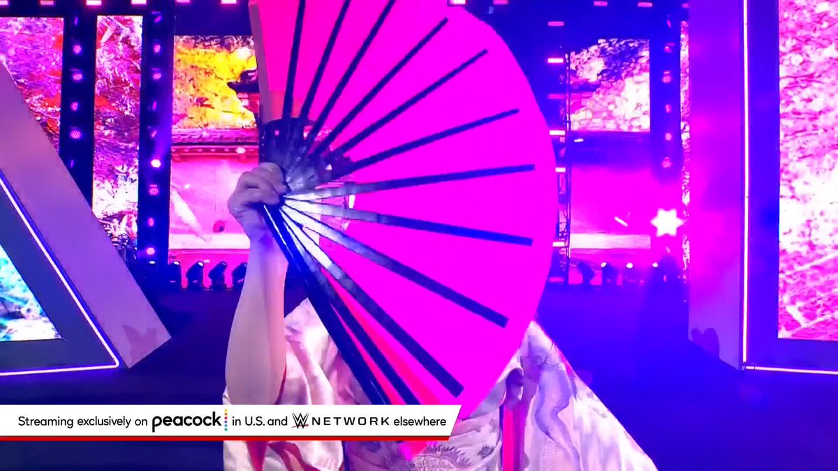 What a #WrestleMania entrance for Damage CTRL!