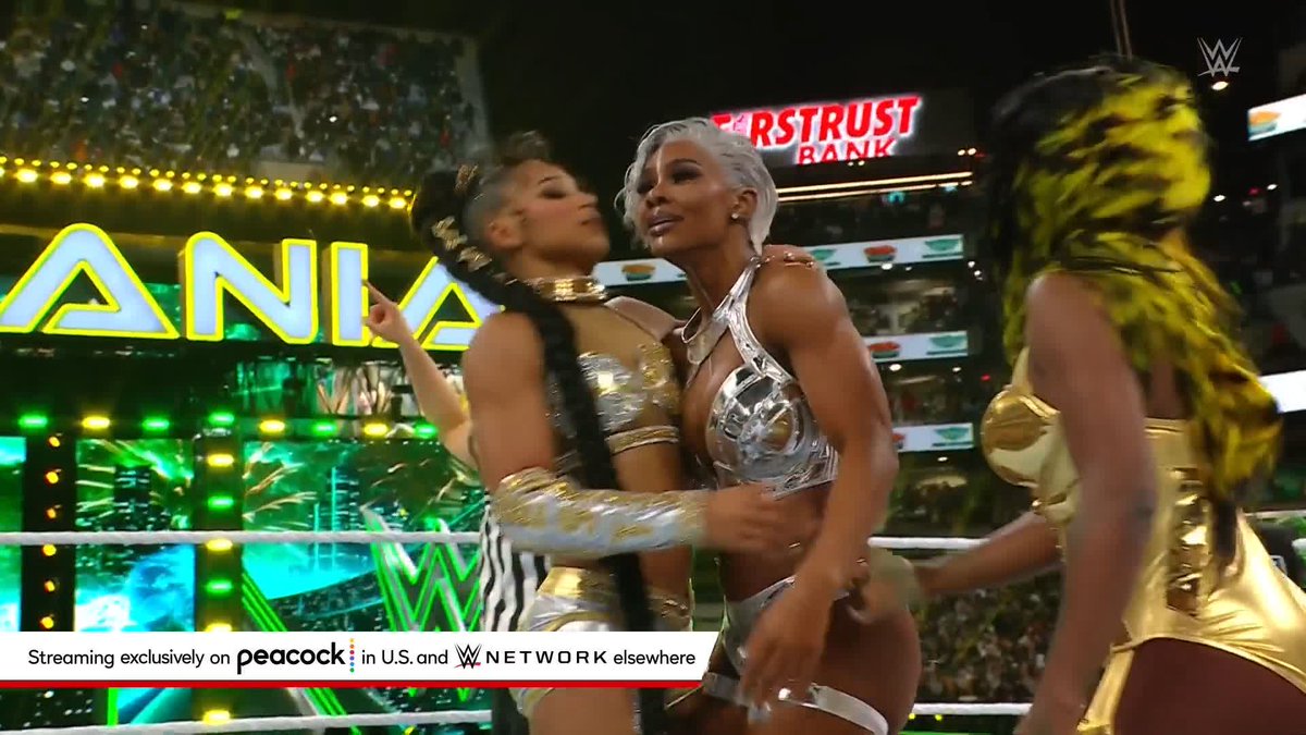 JADE CARGILL has arrived at #WrestleMania!