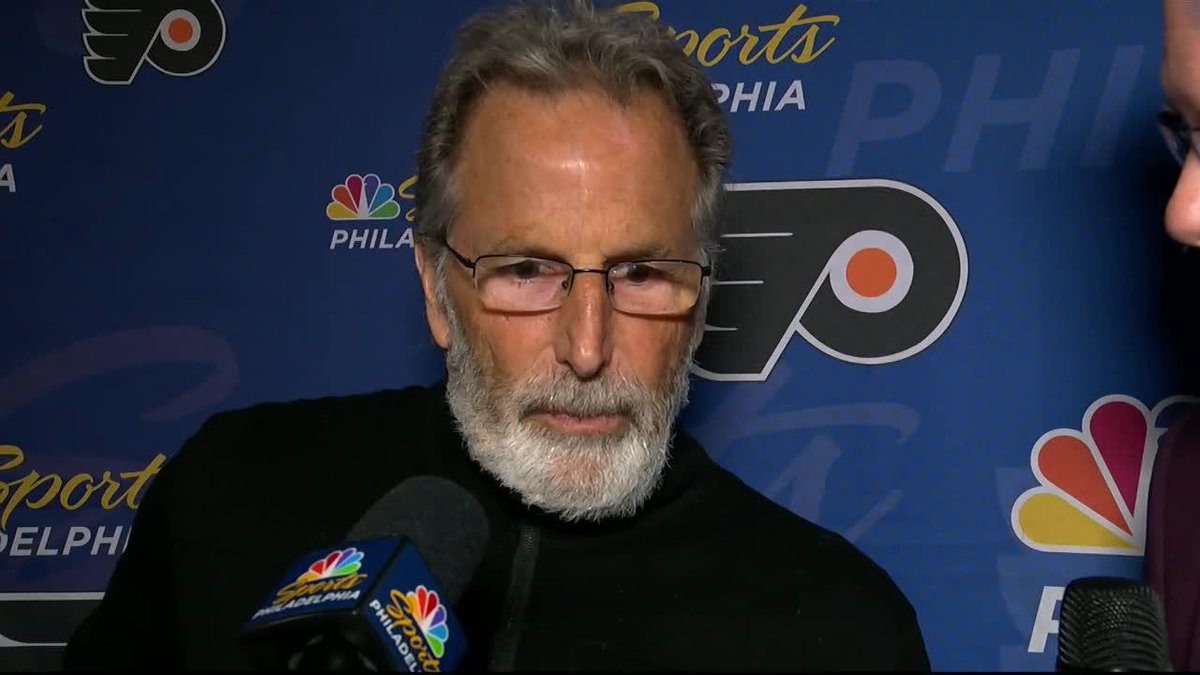 Hear from Flyers Head Coach John Tortorella following a loss to the Blue Jackets on Saturday night. #PHIvsCBJ