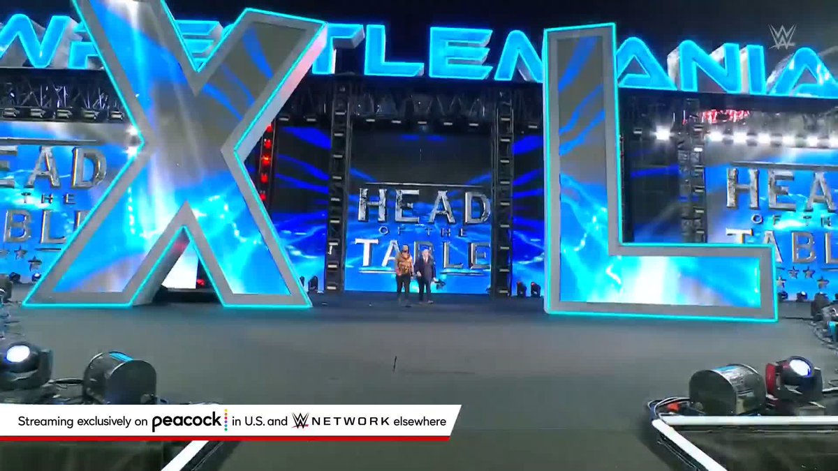 The Tribal Chief has arrived at #WrestleMania XL. Roman Reigns and WWE Hall of Famer Paul Heyman are READY.