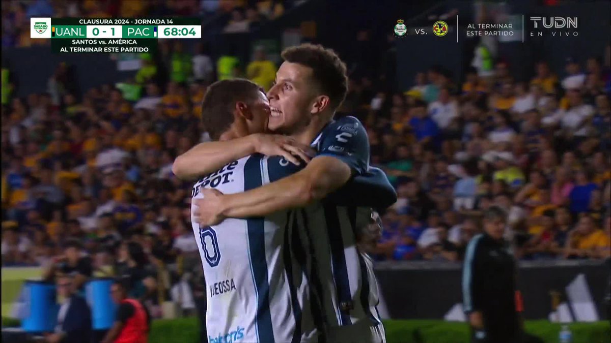 🔝 La potencia de Nelson Deossa 🇨🇴 😱 Club de Futbol Pachuca 🐹 aumenta la ventaja 🙌🏻