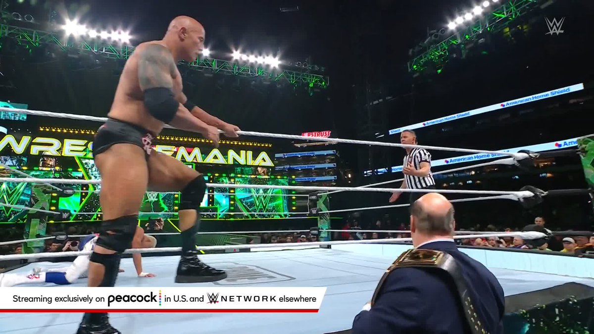 The DISRESPECT. #WrestleMania