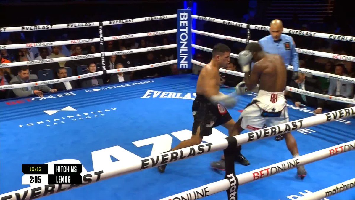 War in the 10th! 🤯🤯 #HitchinsLemos | DAZN Boxing