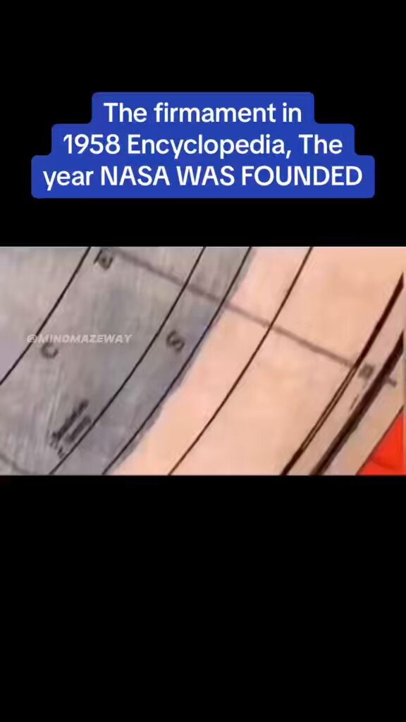 The firmament in 1958 Encyclopedia, The year NASA WAS FOUNDED! 😉👌