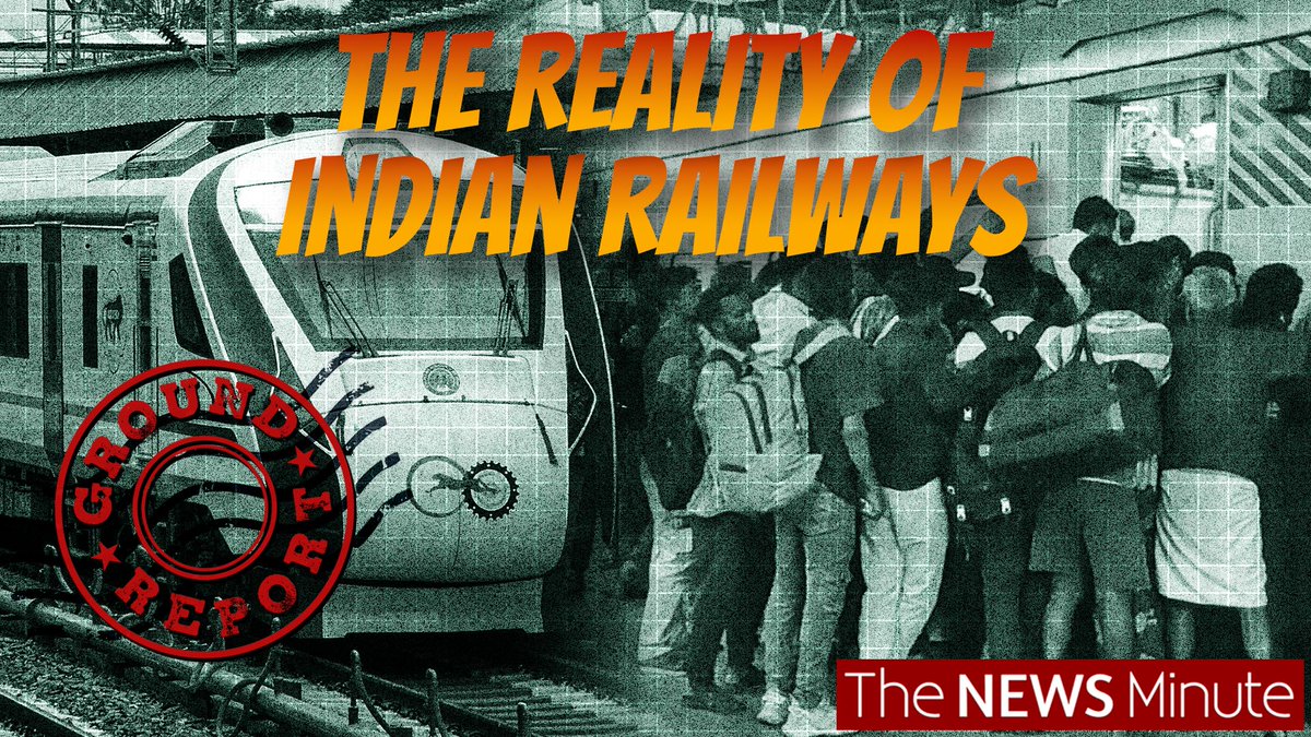Indian Railways' priority on increasing AC coaches at the cost of general and sleeper coaches has left low income individuals bearing the brunt of travelling in overcrowded trains. Report by Nidharshana Raju, Bhavani Etikala @HarithaMaanav, Samrah Attar and Teresa.