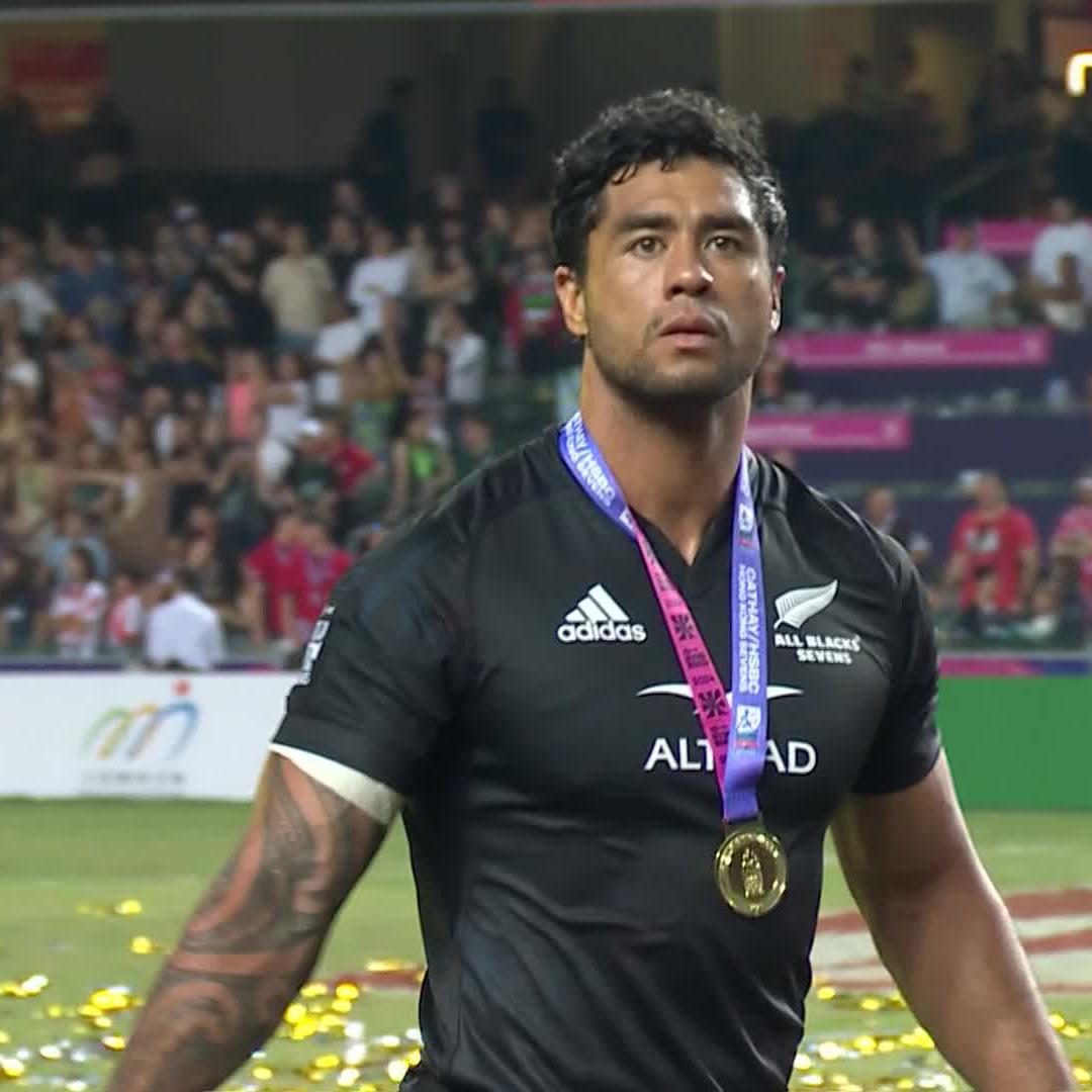 Signing off #HSBCSVNSHKG in style 🏆 #HSBCSVNS | @NZ_Sevens