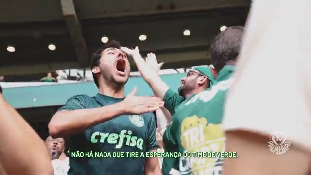 𝗡𝗼́𝘀 somos o time da virada. 𝗡𝗼́𝘀 somos o time do amor. 𝗡𝗼́𝘀 lutaremos sem parar por mais uma taça! Juntos, representando a Terceira Academia em campo e nas arquibancadas! 🔥💚 #AvantiPalestra