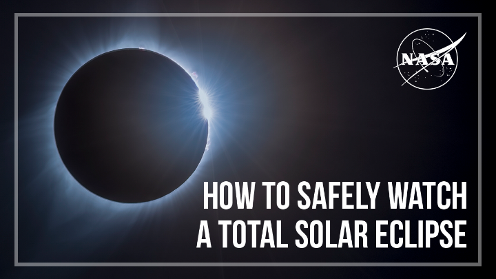 Webb can never look at the Sun. (That's why it has a sunshield!) But YOU can during tomorrow's total solar #eclipse — with the proper eye protection: Can't make it to a viewing location? Catch our live NASA broadcast: