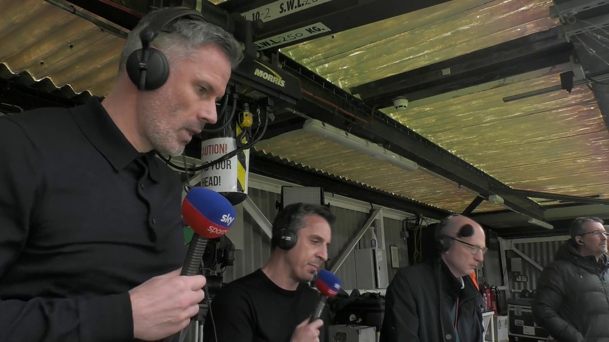 Gary Neville was not convinced Liverpool should have had that penalty...