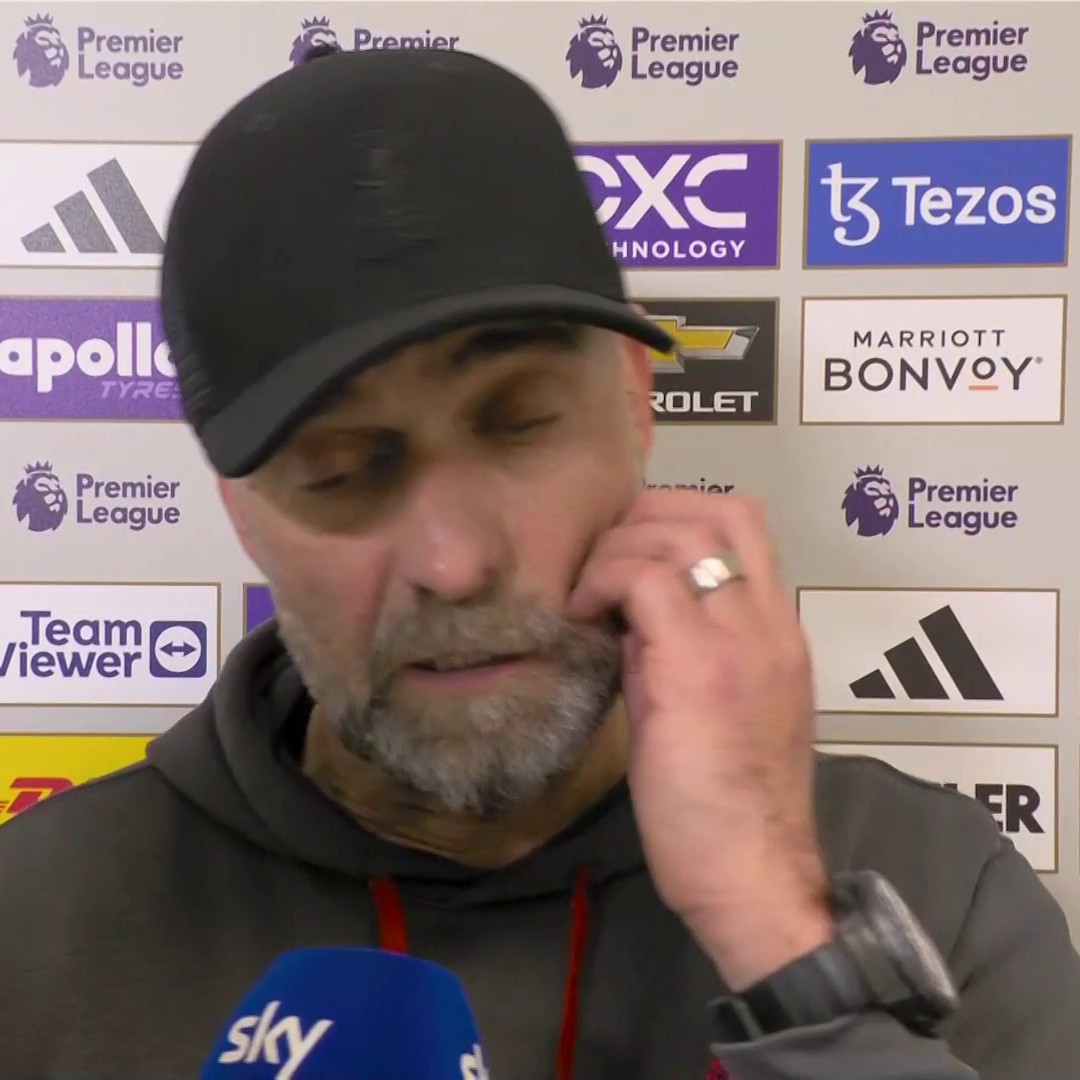 🗣 "Against us, they put an extra shift in..." Jurgen Klopp reflects on Liverpool's 2-2 draw with Manchester United 🔴