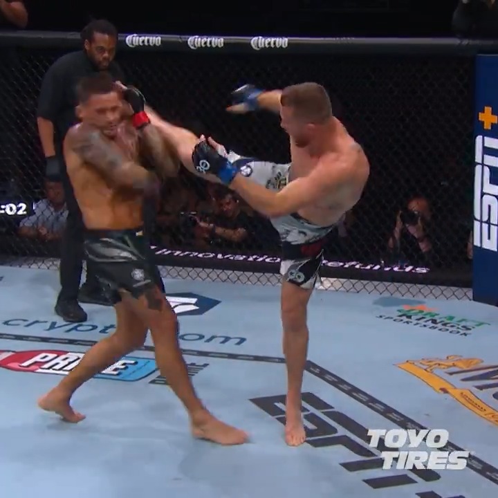 the last time Justin Gaethje fought 👀 #UFC300