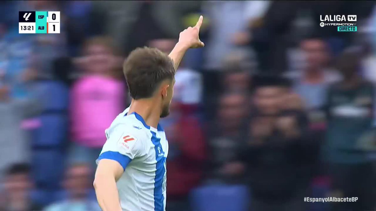 El de Jofre Carreras es un gol para soñar con Primera 🔵⚪ RCD Espanyol de Barcelona #LALIGAHYPERMOTION