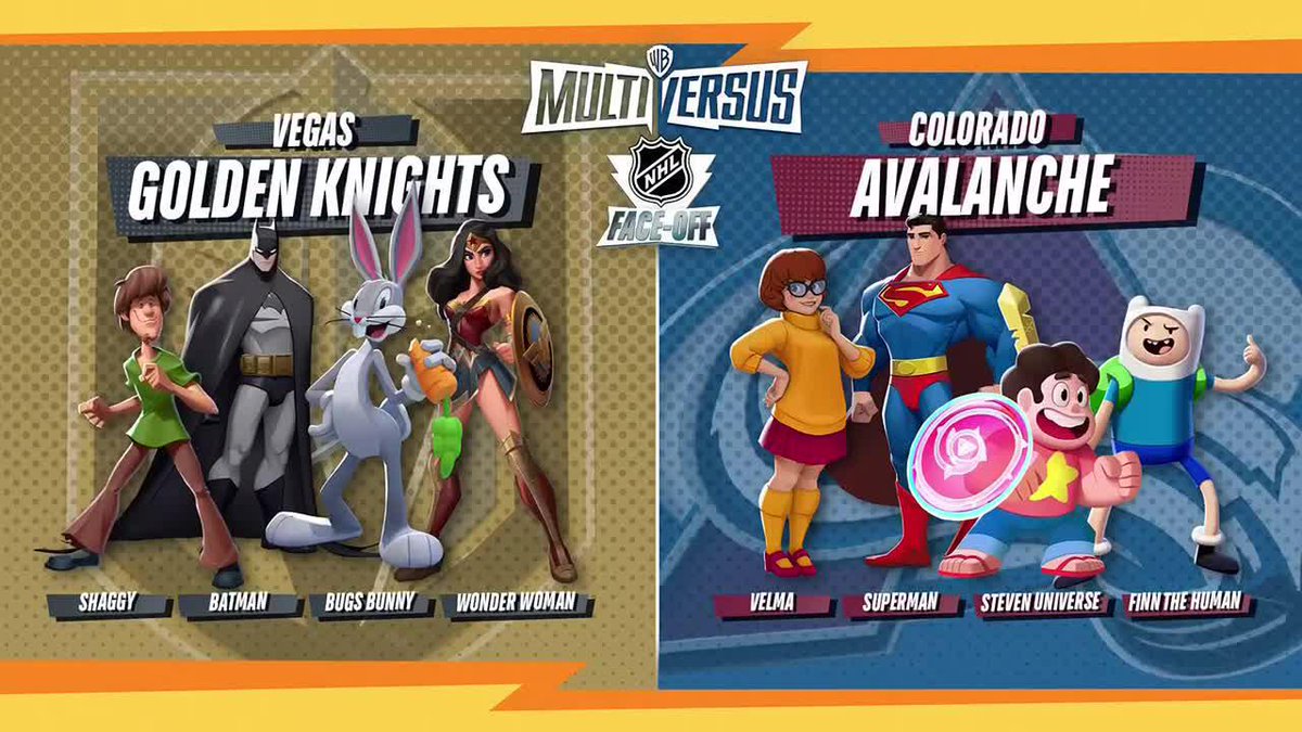 The rosters for the #MultiVersus NHL Face-Off are set 🔥 Watch the MultiVersus NHL Face-Off on April 14 at 3:30pm ET, exclusively on TruTV and Max 📺