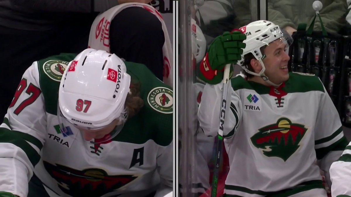 Give this kid the Calder! Faber finds Kaprizov and it's a 4-0 lead for the #mnwild