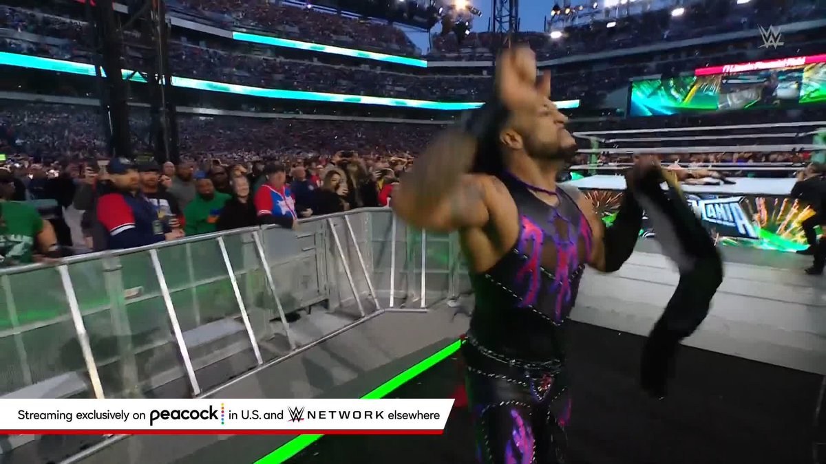 #WrestleMania XL belongs to The Judgment Day!