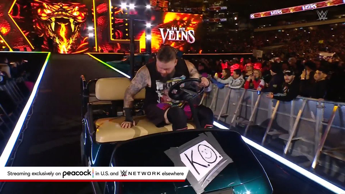 SUPER R-KO KART! 😂 #WrestleMania