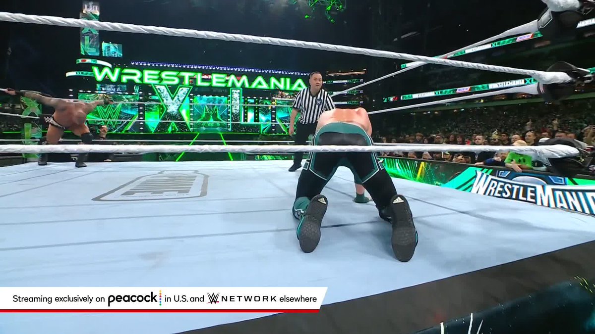 PRIME-MANIA! Logan Paul & Speed⭐️ keep the #USTitle in the Maverick's grasp at #WrestleMania XL!
