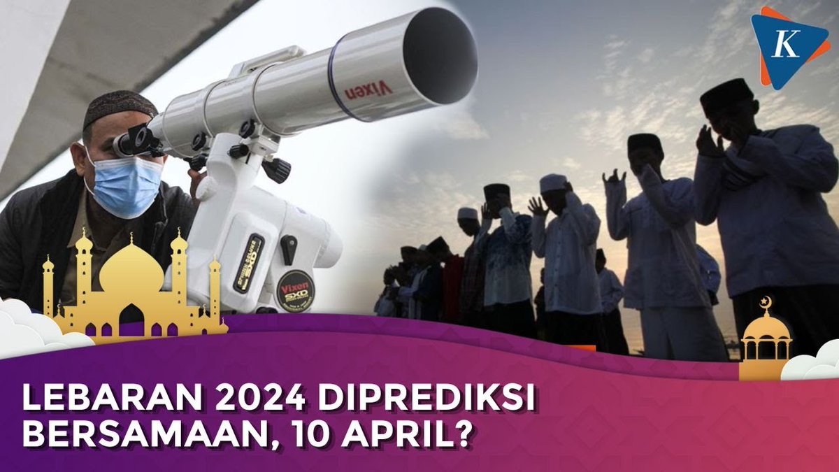Ketua Umum Pimpinan Pusat (PP) Muhammadiyah Haedar Nashir mengumumkan Idul Fitri 1445 Hijriyah atau Lebaran 2024 jatuh pada 10 April 2024. | #Lebaran2024 #Muhammadiyah