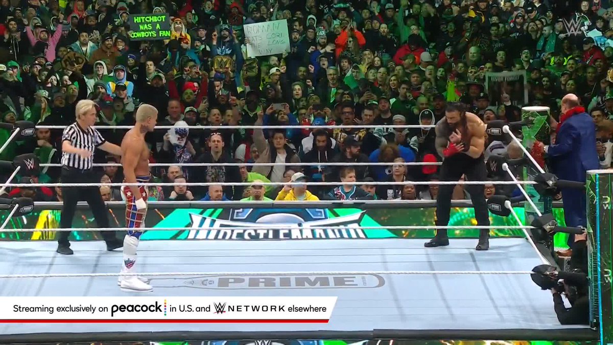 Goosebumps. #WrestleMania