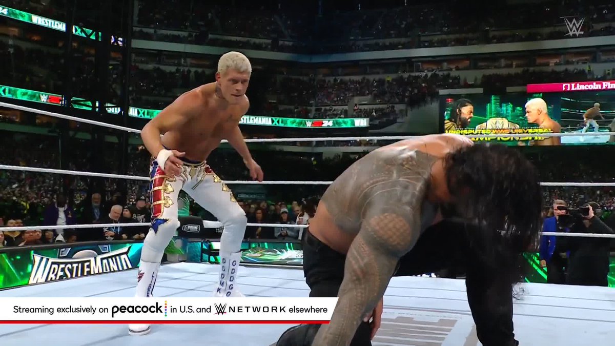 DEJA VU at #WrestleMania!