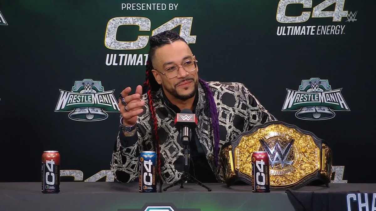 What a year it has been for the NEW World Heavyweight Champion! #WrestleMania