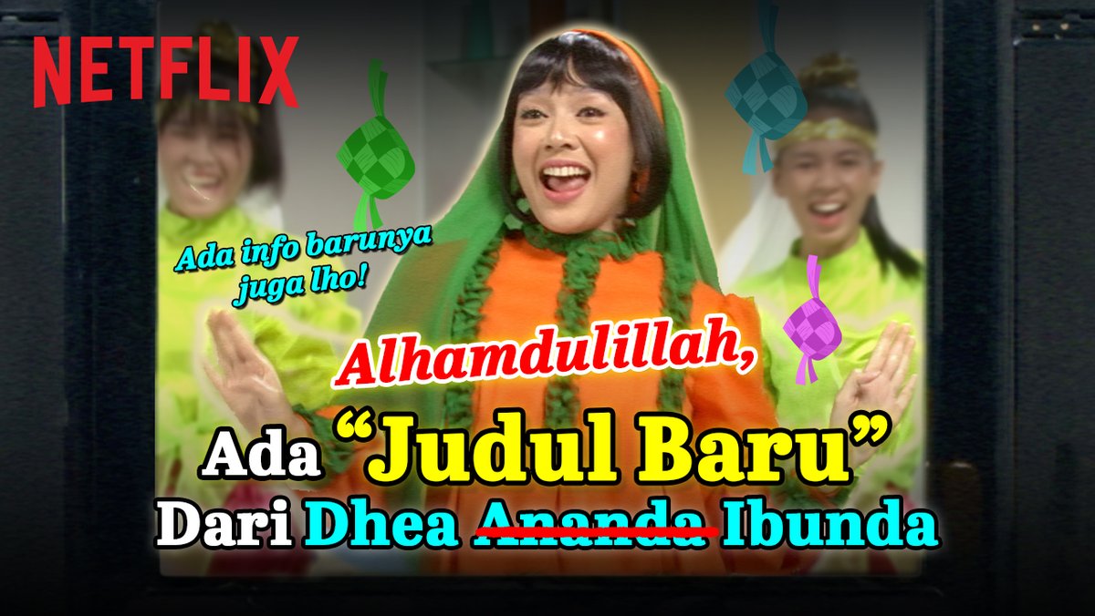 Dhea ̶A̶n̶a̶n̶d̶a̶ Ibunda si penyanyi cilik come back! Kali ini dengan lagunya “Judul Baru”, Dhea bawa info baru & seru spesial buat warga Netflix!