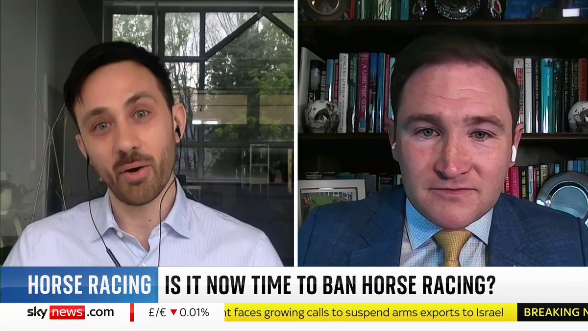 "Races like the Grand National are cartoonish in their cruelty" Ben Newman from Animal Rising and Kevin Blake debate calls for a ban on horse racing after protests interrupted last year's Grand National More ➡️ 📺 Sky 501 and YouTube