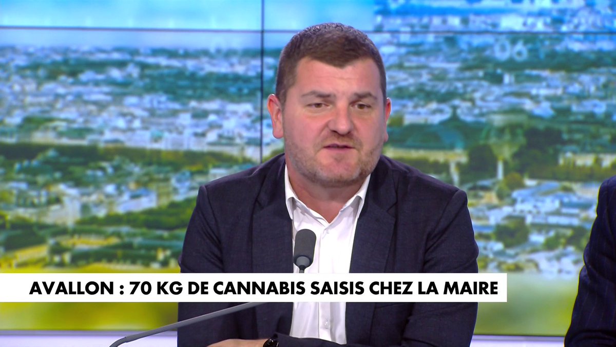 Grégory Joron, sur l'opération «Place nette» qui a conduit à la saisie de 70 kilos de cannabis au domicile de la maire d'Avallon : «Aujourd'hui, le trafic de stupéfiants est implanté partout, même dans les petites villes de province» dans #MidiNews