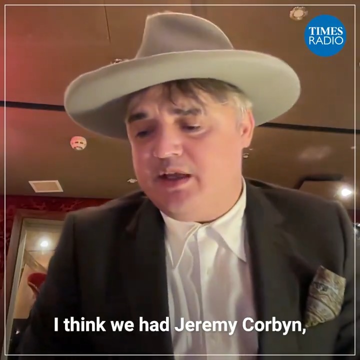 “Nationalise everything. That’s what I’d do.” @PeteDoherty tells Matt Chorley how he’d fix Britain. #TimesRadio
