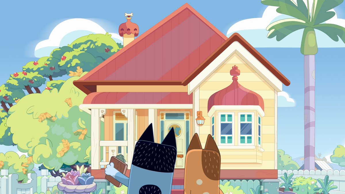 "Bigger on the inside" you say? ... Doctor Who 🏠 👀 #Bluey #Ghostbasket