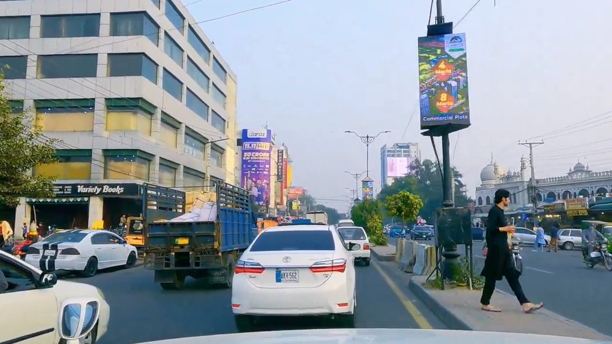 A Drive view from Lahore cantonment to Nishat Hotel - Gulberg | Punjab, Pakistan🇵🇰