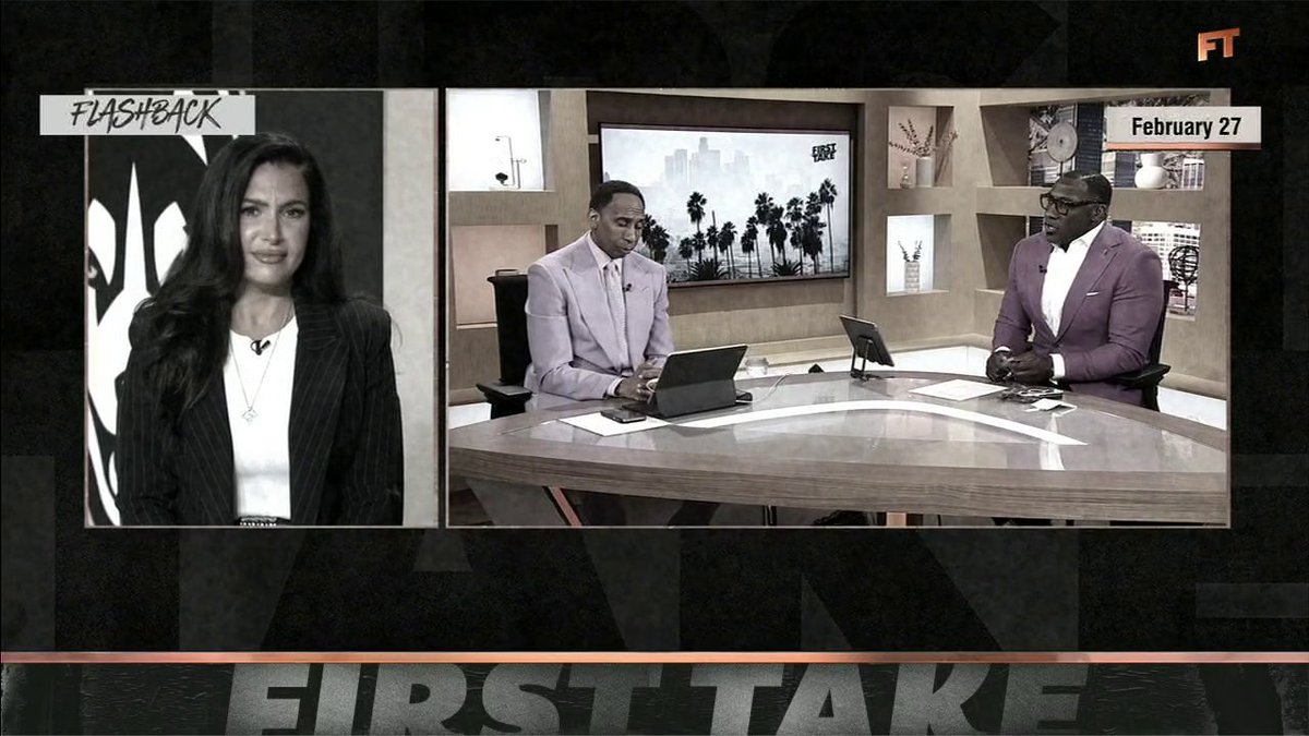 We kept the receipts 👀 There's a lot on the line for Molly Qerim and shannon sharpe tonight 🍿