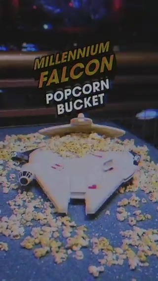 Popcorn in less than 12 parsecs? Navigate the Kessel Run with this limited-edition Millennium Falcon popcorn bucket by your side, available while supplies last. Grab yours at Disneyland Park, during Season of the Force (now through June 2).