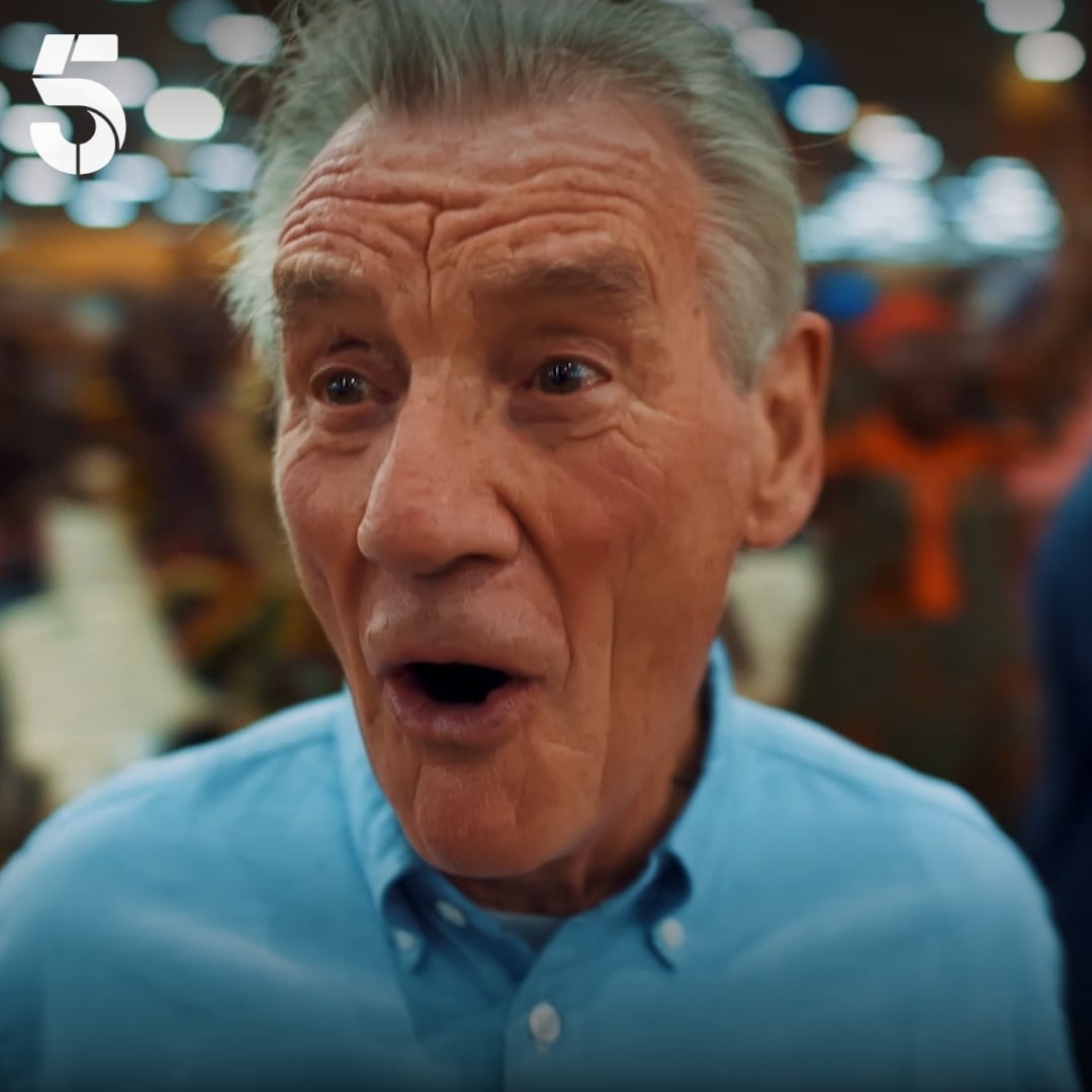 Join Michael Palin on an unforgettable trip through Nigeria, the 'Giant of Africa' 🌍❤️ 📺 Michael Palin in Nigeria. Starts Tuesday 16th April at 9pm on Channel 5 &amp; My5
