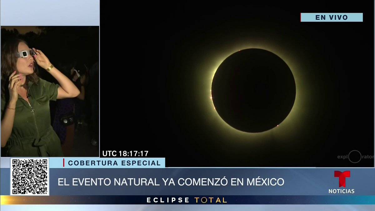 🇲🇽 | AHORA: Eclipse solar en Torreón, México: