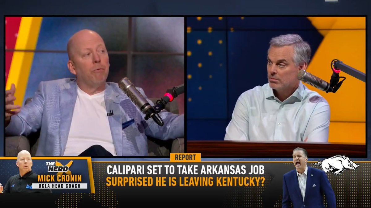 "That job is really different than any other job." Mick Cronin discusses John Calipari leaving Kentucky for Arkansas