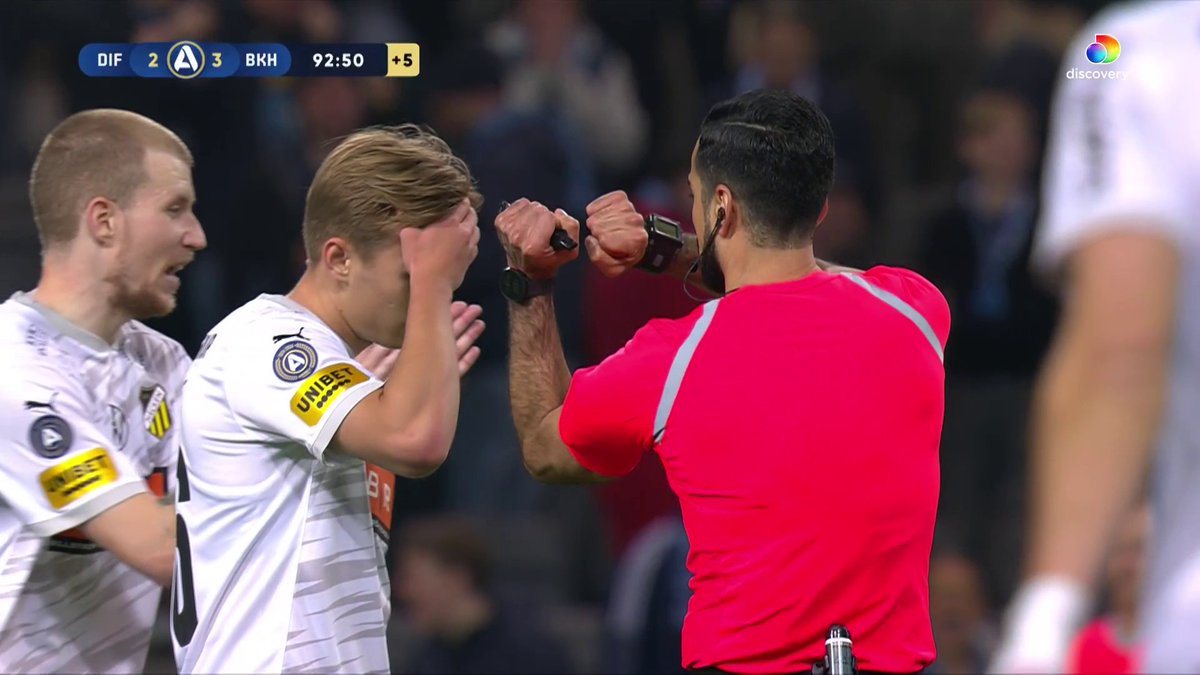 🗣 Nordin Gerzic om straffsituation: "Jag är inte ens säker på att den tar på handen om jag ska vara helt ärlig, det är horribelt dömt." Se alla höjdpunkter från Allsvenskan på discovery+