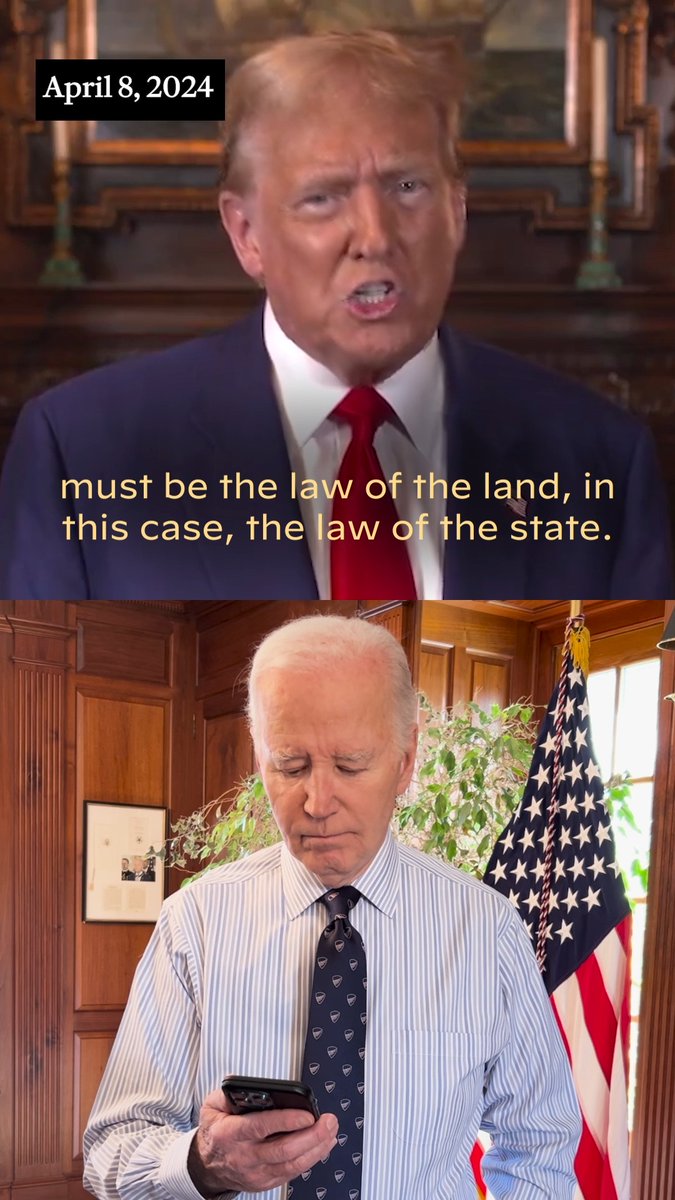 Donald Trump is the reason Roe v. Wade has ended. If you reelect me and Kamala Harris, we’ll be the reason it’s restored.