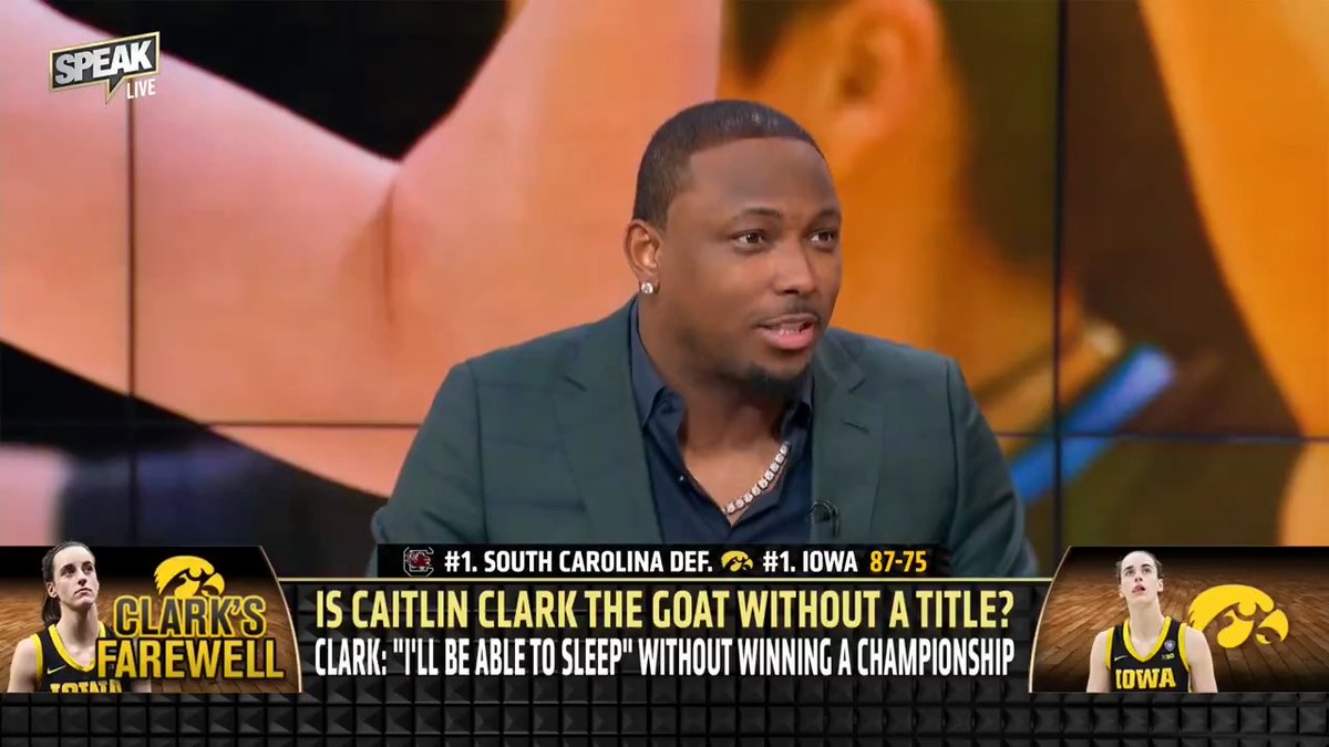 .LeSean Shady Mccoy breaks down why Caitlin Clark is the GOAT even without a title. 🔥
