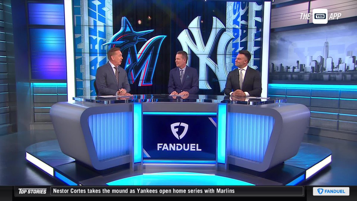 Look who has joined the guys in studio! Bob Lorenz, JackCurryYES and Nick Swisher are ready to preview tonight's matchup against the Marlins! Watch #YANKSonYES live on YES and the YES App: