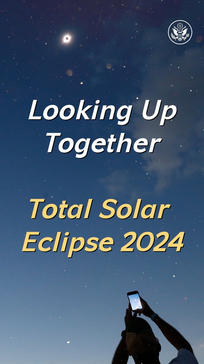 Today, Mexico, Canada, and the U.S. shared a rare astronomical event: a total solar eclipse. Watchers paused what they were doing to witness the special celestial moment. Our shared interest in space is a reminder that no matter where live, we are all under the same sun.