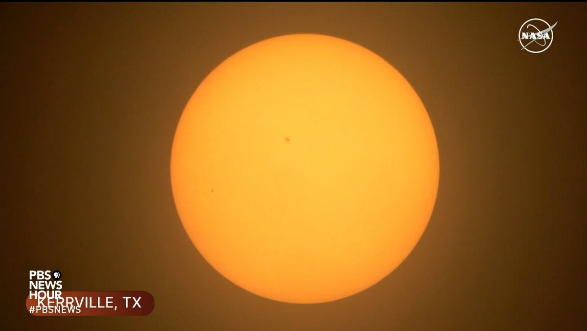 "This is a unique event, and it spurs all sorts of lines of inquiry in the youth. And I hope that they take that home, and they ask their own questions, they find their own results," NASA's Joe Westlake told Miles O'Brien who traveled to Texas for the solar eclipse.
