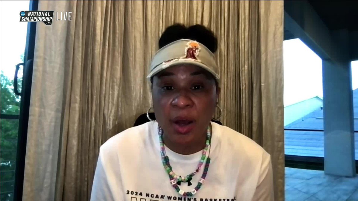 "Caitlin Clark almost singlehandedly has elevated our game " Dawn Staley had some high praise for the Iowa Women's Basketball star South Carolina Women's Basketball