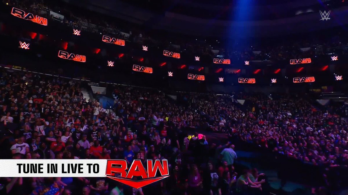 #WWENXT Women's Champion roxanne has arrived on #WWERaw!