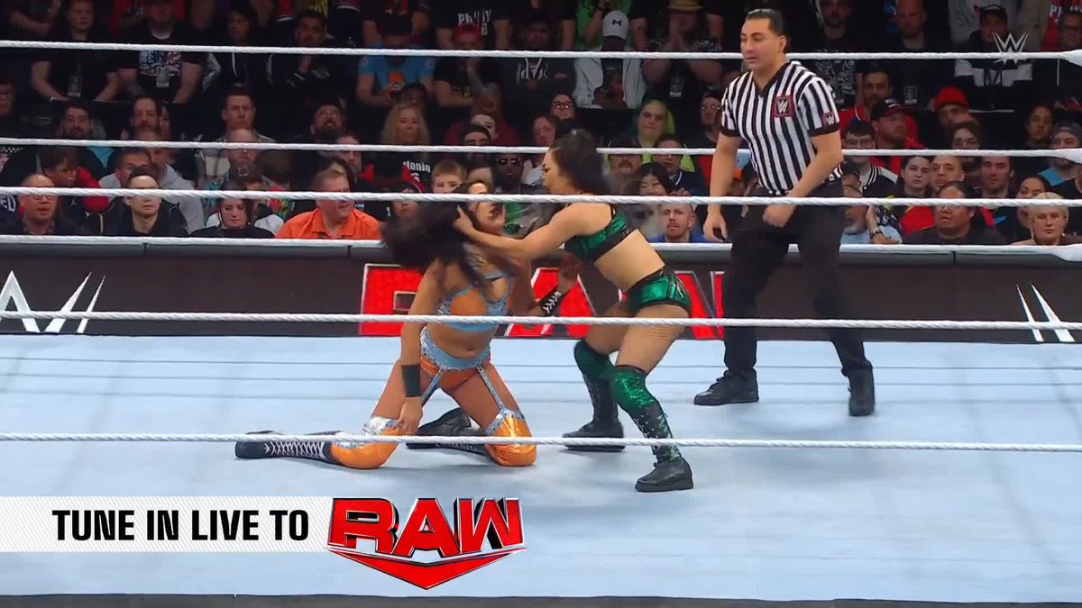 RAW-XANNE! #WWENXT Women's Champion roxanne has arrived.