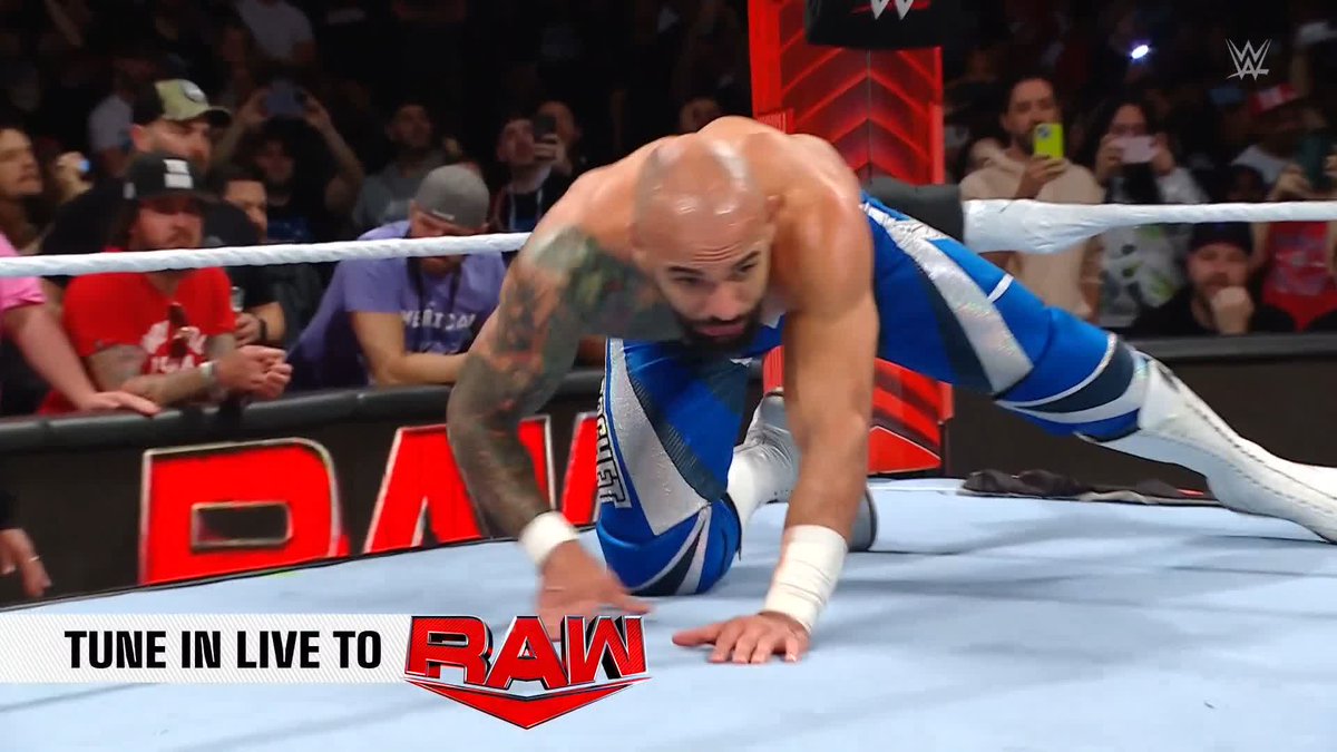 HOLY RICOCHET! #WWERaw