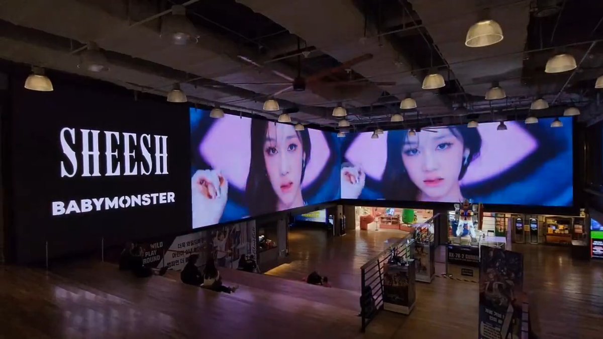 #BABYMONSTER 'SHEESH' M/V @ MEGABOX COEX & SEONGSU, SIGNATURE SQUARE & DOSAN 🔻NOW ON YOUTUBE🔻 #베이비몬스터 #1stMINIALBUM #BABYMONS7ER #SHEESH #MV #YG