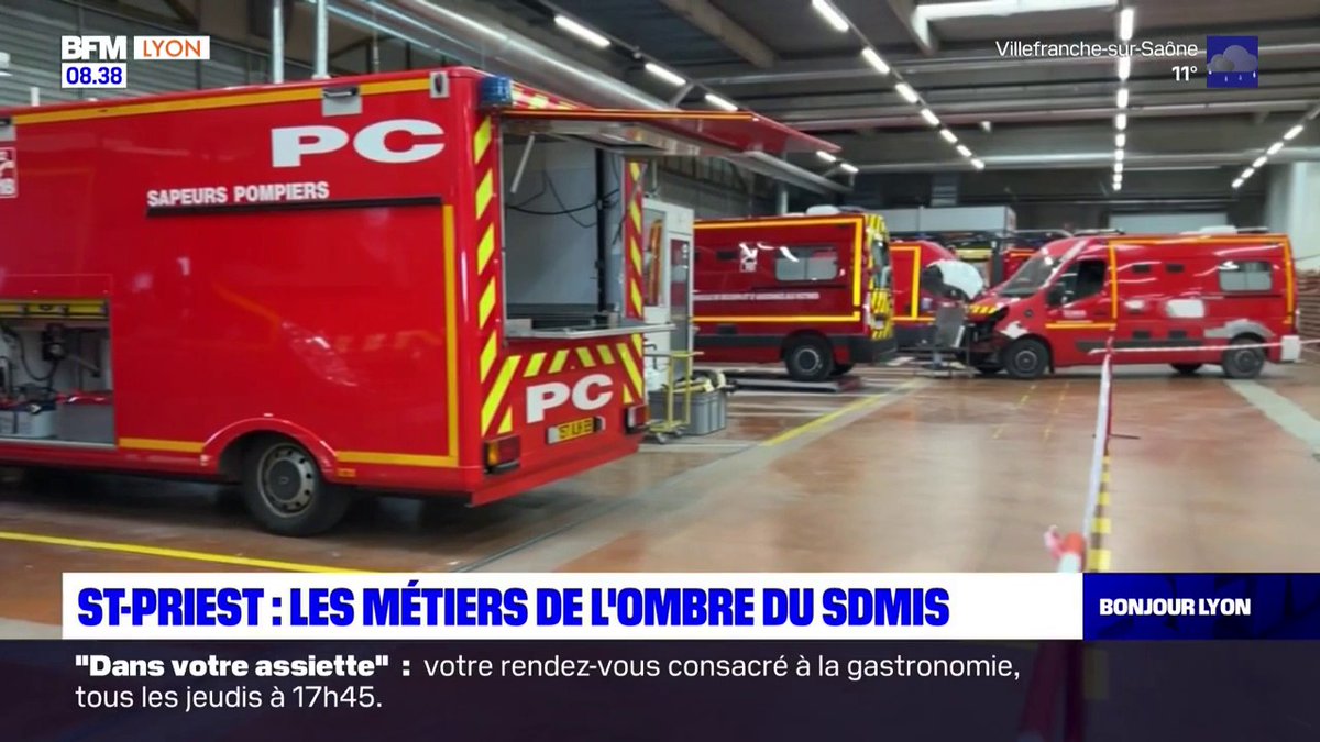 Saint-Priest: les métiers de l'ombre du SDMIS
