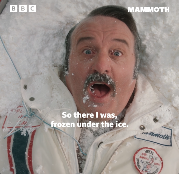 🦣 #Mammoth starring @MikeBubbins, Sian Gibson &amp; Joseph Marcell is coming to BBC Two &amp; BBC iPlayer! From #BBCStudio Comedy Productions, follow PE teacher &amp; larger than life bachelor Tony Mammoth who is brought back to life in the present day. 17th April | #MadeByBBCStudios